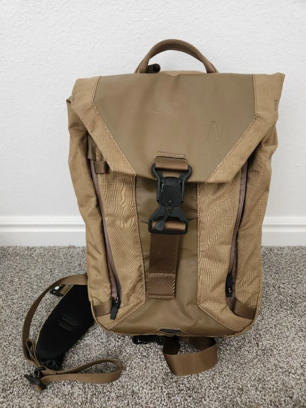 Boundary Supply Errant Sling Tan Tech Sling Laptop Crossbody Bag